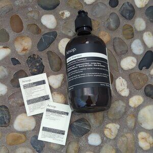 Aesop Empty Shampoo Bottle Plus 2 Samples